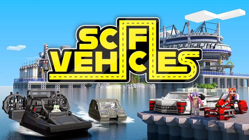 Sci Fi Vehicles on the Minecraft Marketplace by BBB Studios