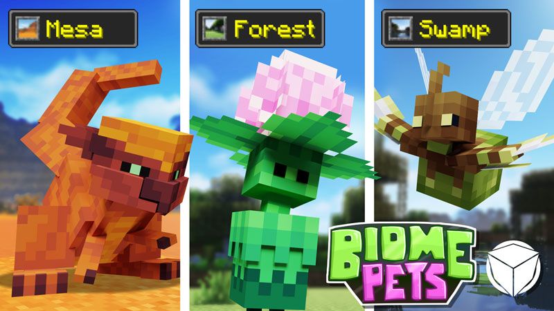 Biome Pets on the Minecraft Marketplace by Logdotzip