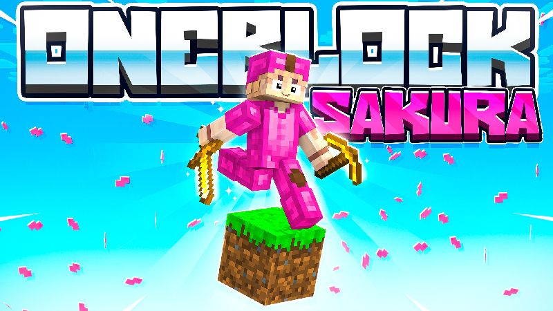 One Block Sakura on the Minecraft Marketplace by Eescal Studios One Block Sakura on the Minecraft Marketplace by Eescal Studios