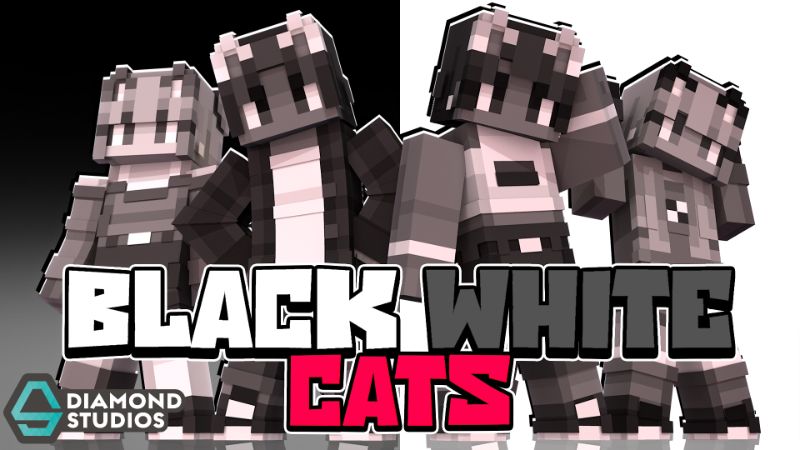 Black White Cats on the Minecraft Marketplace by Diamond Studios