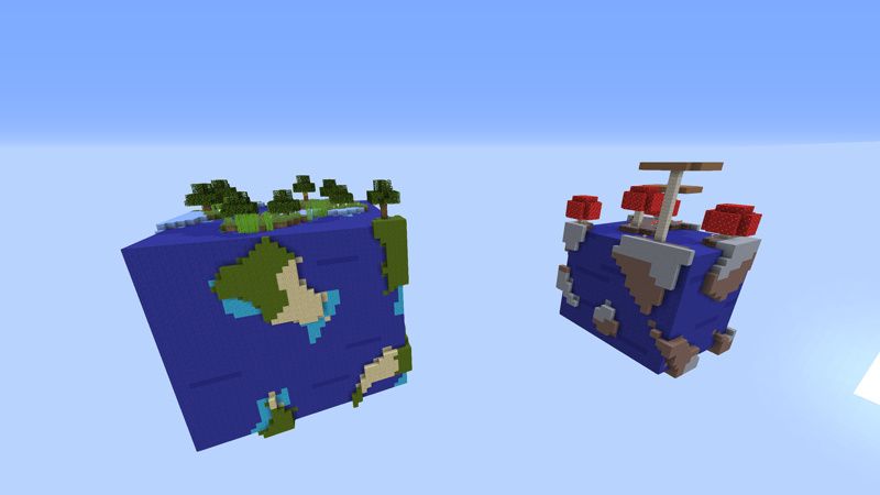 Cube Planets Skyblock by Pixelusion