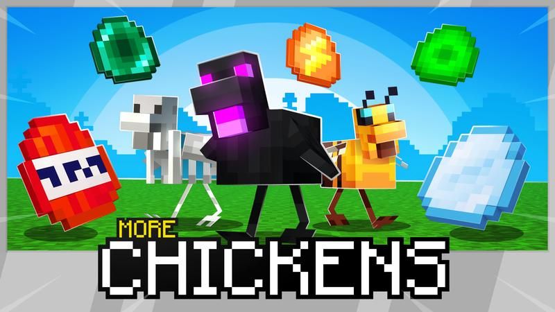 More Chickens on the Minecraft Marketplace by Cubed Creations
