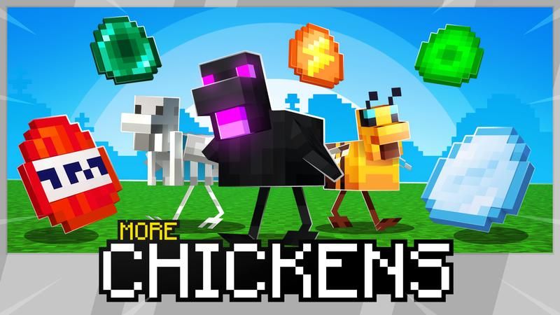 More Chickens on the Minecraft Marketplace by Cubed Creations More Chickens on the Minecraft Marketplace by Cubed Creations