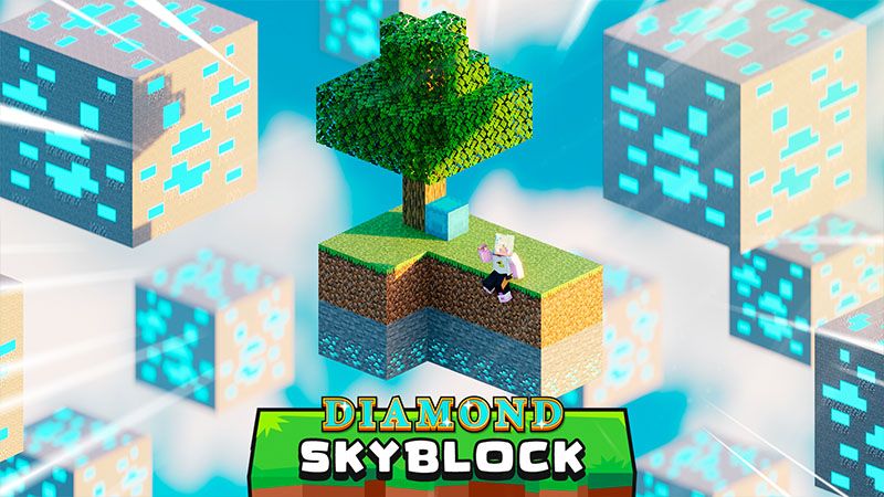 Diamond Skyblock on the Minecraft Marketplace by Odyssey Builds Diamond Skyblock on the Minecraft Marketplace by Odyssey Builds