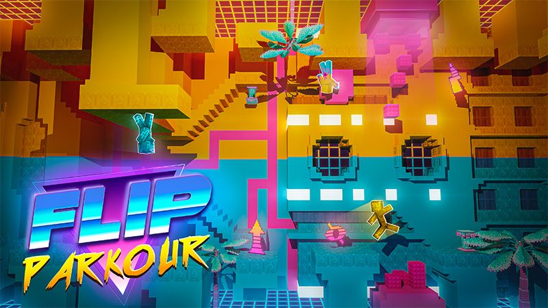 Flip Parkour on the Minecraft Marketplace by Cynosia