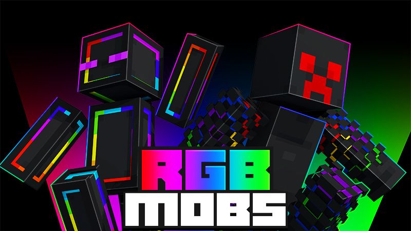 RGB Mobs on the Minecraft Marketplace by Block Factory