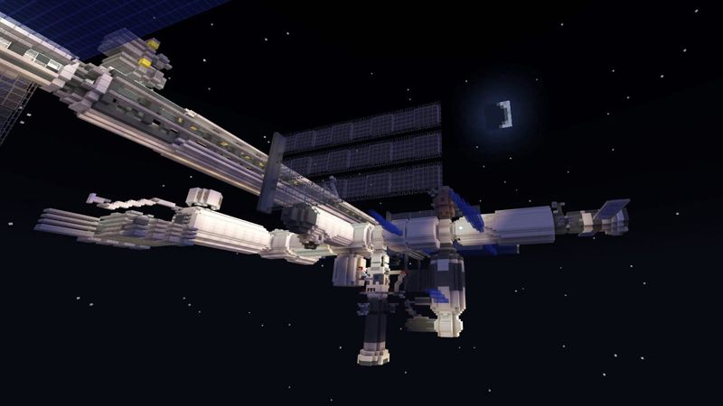 International Space Station by Minecraft