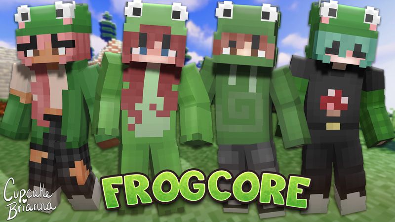 Frog Core Skin Pack on the Minecraft Marketplace by CupcakeBrianna