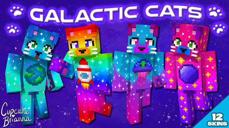 Galactic Cats HD Skin  Pack