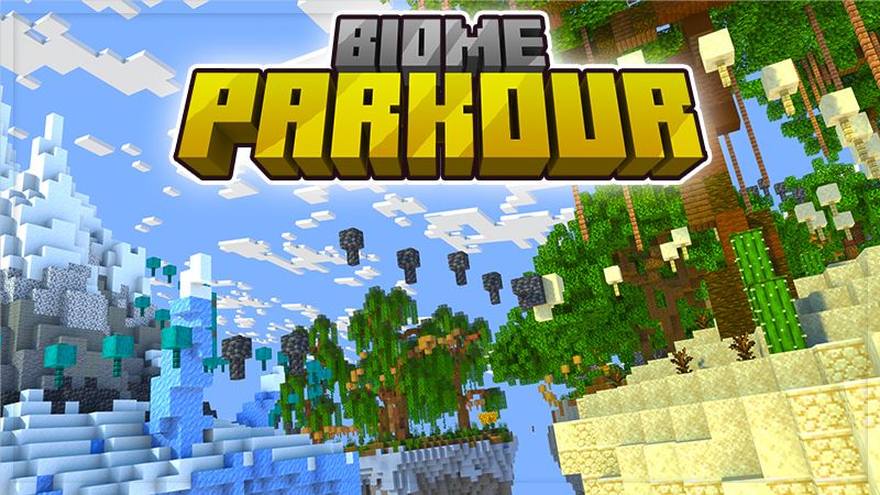 Biome Parkour on the Minecraft Marketplace by Piki Studios