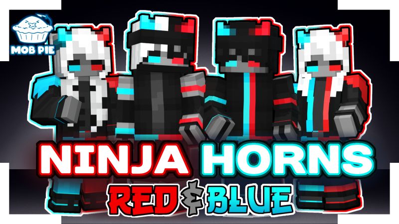 Ninja Horns: Red & Blue