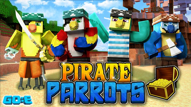Pirate Parrots on the Minecraft Marketplace by GoE-Craft Pirate Parrots on the Minecraft Marketplace by GoE-Craft