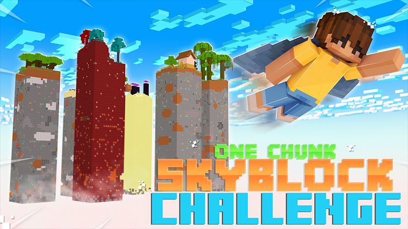 One Chunk Skyblock Challenge on the Minecraft Marketplace by Pickaxe Studios