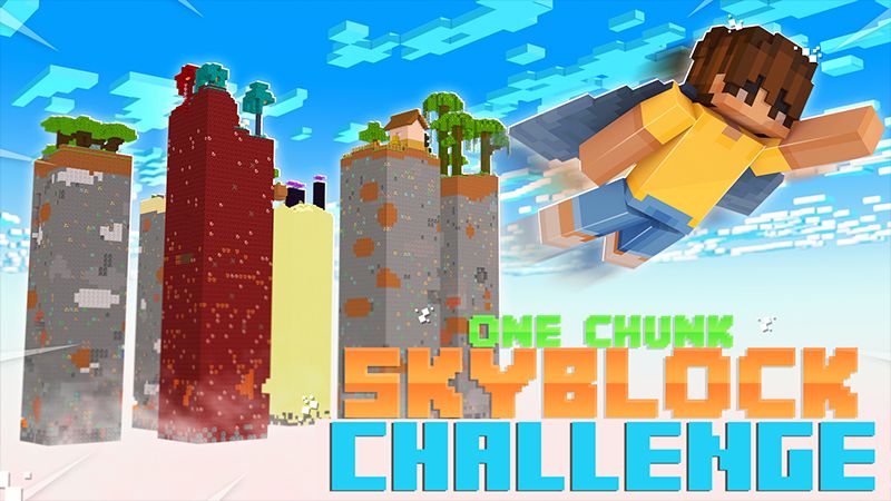One Chunk Skyblock Challenge on the Minecraft Marketplace by Pickaxe Studios One Chunk Skyblock Challenge on the Minecraft Marketplace by Pickaxe Studios