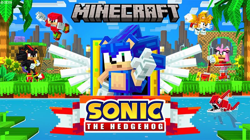 Sonic the Hedgehog on the Minecraft Marketplace by Gamemode One Sonic the Hedgehog on the Minecraft Marketplace by Gamemode One