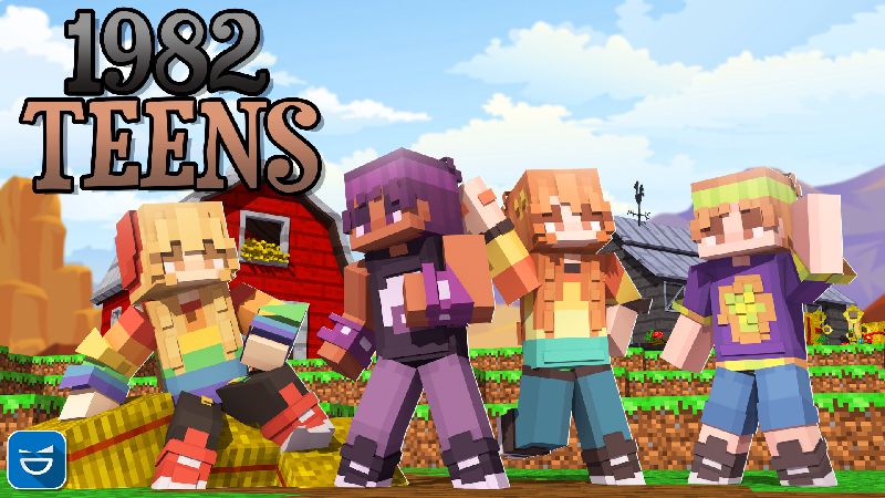 1982 Teens on the Minecraft Marketplace by Giggle Block Studios 1982 Teens on the Minecraft Marketplace by Giggle Block Studios