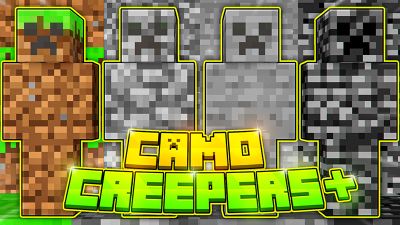 Camo Creepers on the Minecraft Marketplace by Bunny Studios