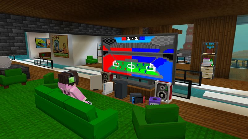 Modern House 5 by VoxelBlocks