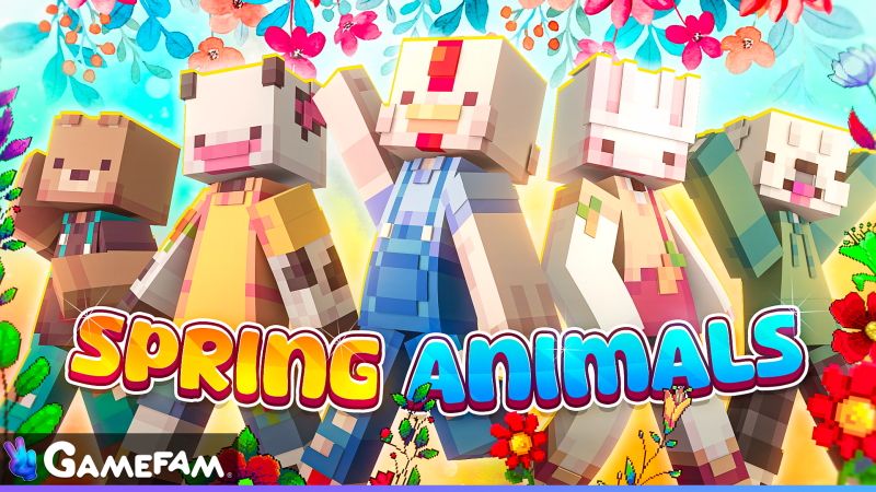Spring Animals on the Minecraft Marketplace by Gamefam