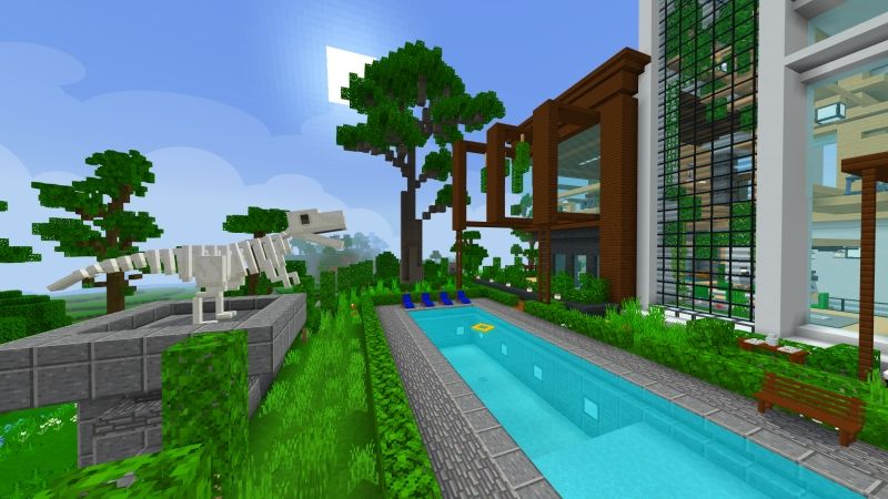 Modern House 4 by VoxelBlocks