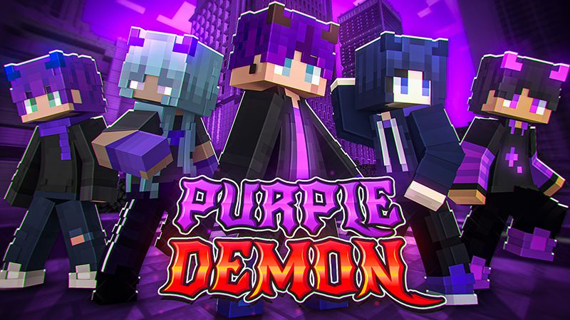 Purple Demon on the Minecraft Marketplace by Radium Studio