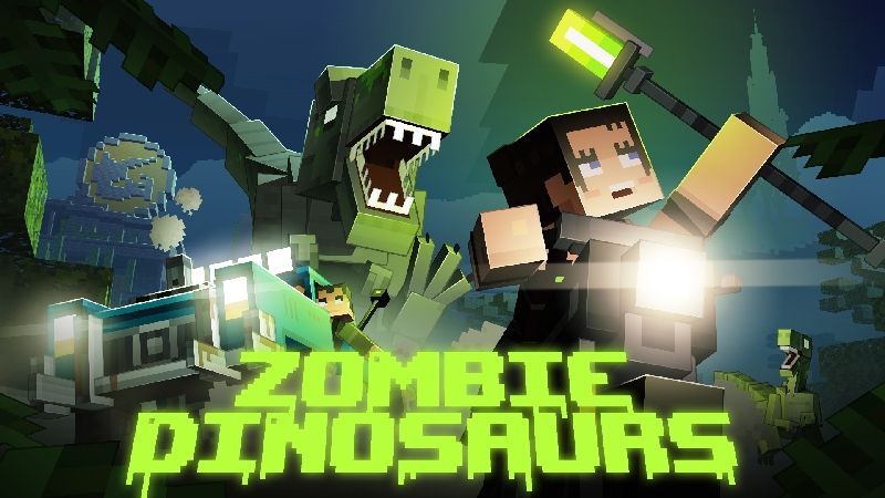 Zombie Dinosaurs on the Minecraft Marketplace by TNTgames Zombie Dinosaurs on the Minecraft Marketplace by TNTgames