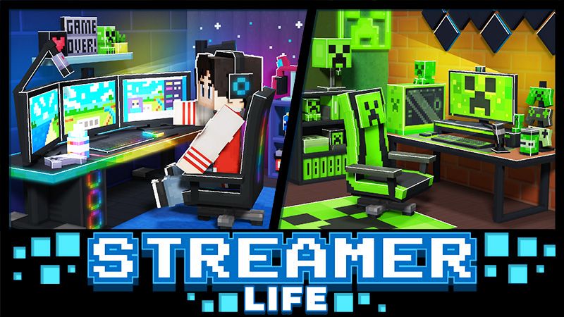 Streamer Life on the Minecraft Marketplace by Wonder