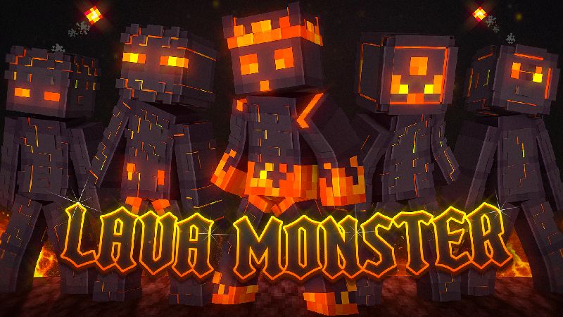 Lava Monster on the Minecraft Marketplace by Radium Studio
