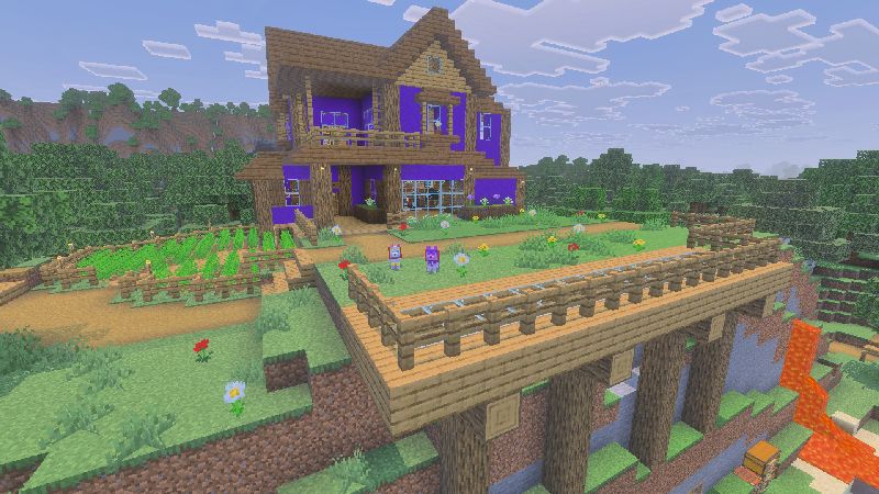 Aphmau's Wolf Mountain by CatFace