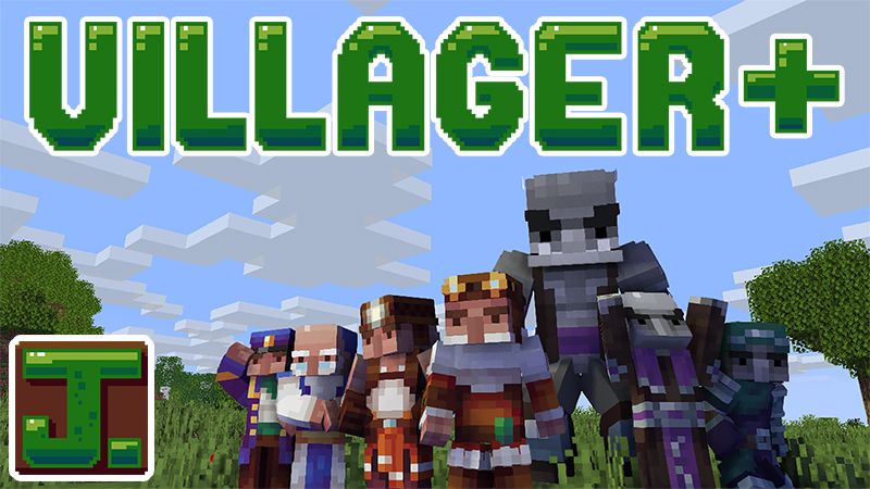 Villager Plus Skin Pack on the Minecraft Marketplace by ThatGuyJake