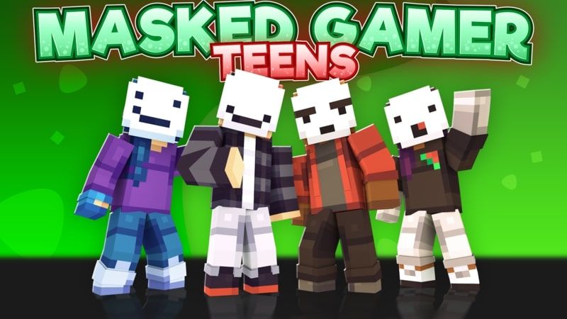 Masked Gamer Teens