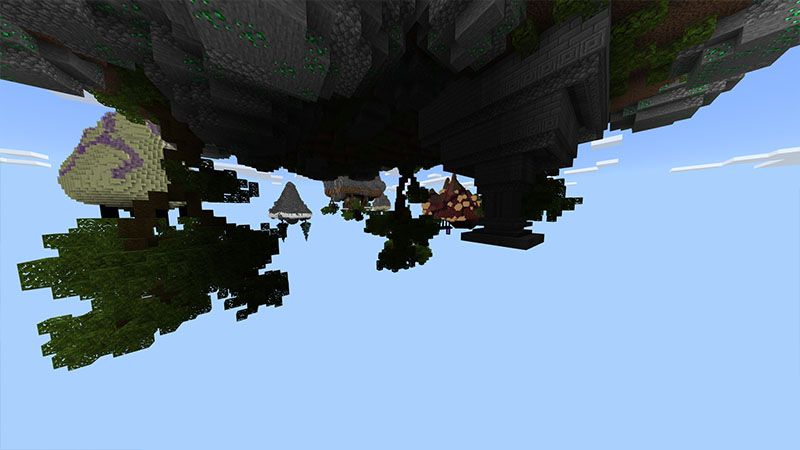 Upside Down Skyblock by Odyssey Builds