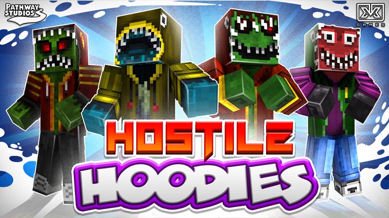 Hostile Hoodies on the Minecraft Marketplace by Pathway Studios