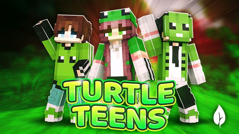 Turtle Teens on the Minecraft Marketplace by 2-Tail Productions Turtle Teens on the Minecraft Marketplace by 2-Tail Productions
