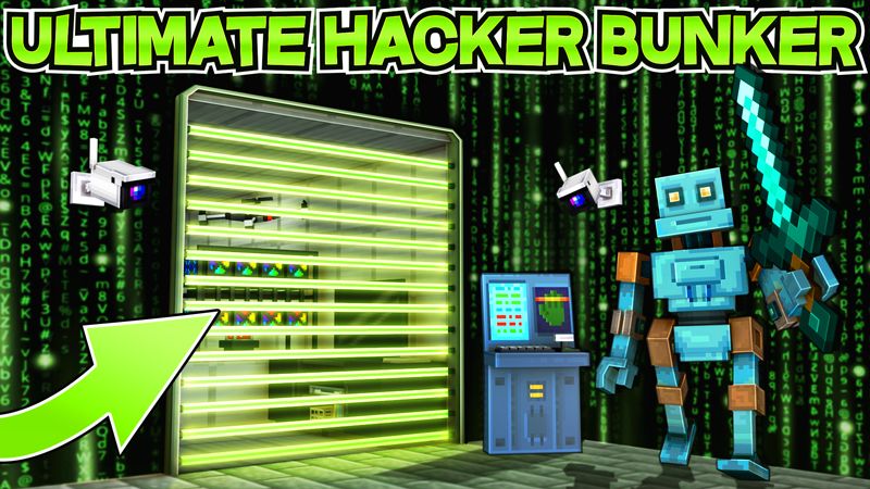 Ultimate Hacker Bunker on the Minecraft Marketplace by GoE-Craft Ultimate Hacker Bunker on the Minecraft Marketplace by GoE-Craft