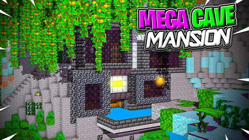 MEGA Cave Mansion on the Minecraft Marketplace by 5 Frame Studios