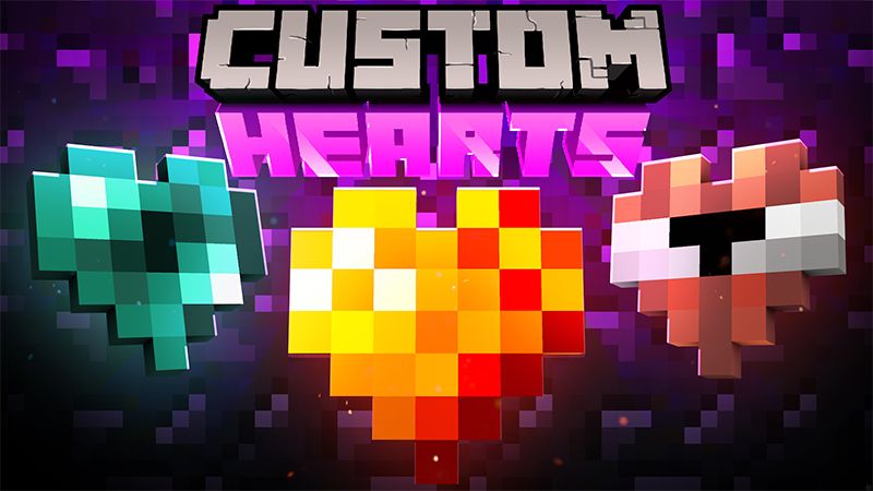 Custom Hearts on the Minecraft Marketplace by Glowfischdesigns Custom Hearts on the Minecraft Marketplace by Glowfischdesigns