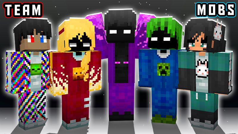 Team Mobs on the Minecraft Marketplace by The Lucky Petals Team Mobs on the Minecraft Marketplace by The Lucky Petals