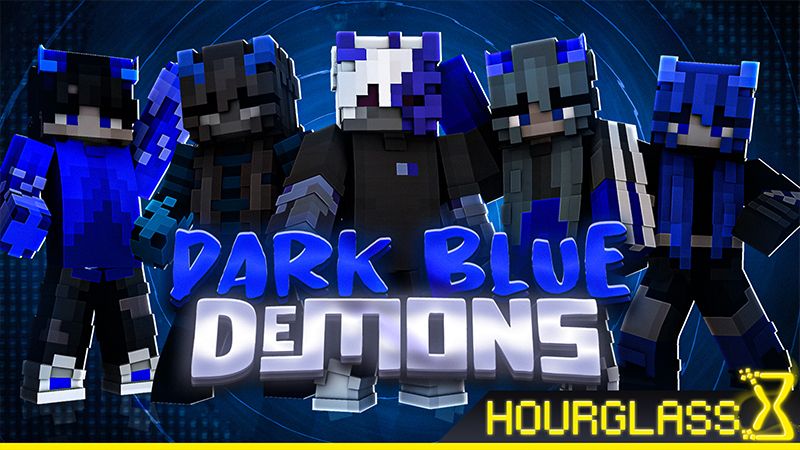 Dark Blue Demons on the Minecraft Marketplace by Hourglass Studios