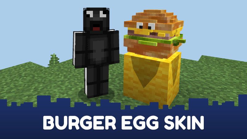 Burger - Egg Skin by CubeCraft Games