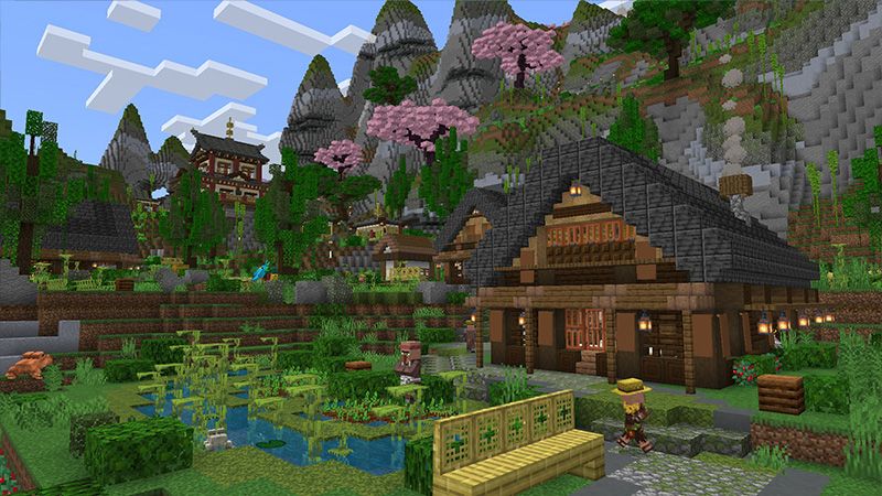 Mountain Settlement by Octovon