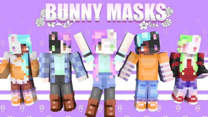 Bunny Masks on the Minecraft Marketplace by Snail Studios