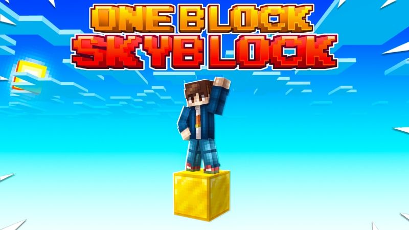 One Block Skyblock on the Minecraft Marketplace by Fall Studios One Block Skyblock on the Minecraft Marketplace by Fall Studios