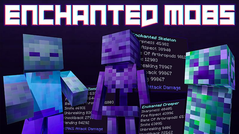 Enchanted Mobs on the Minecraft Marketplace by Duh Enchanted Mobs on the Minecraft Marketplace by Duh