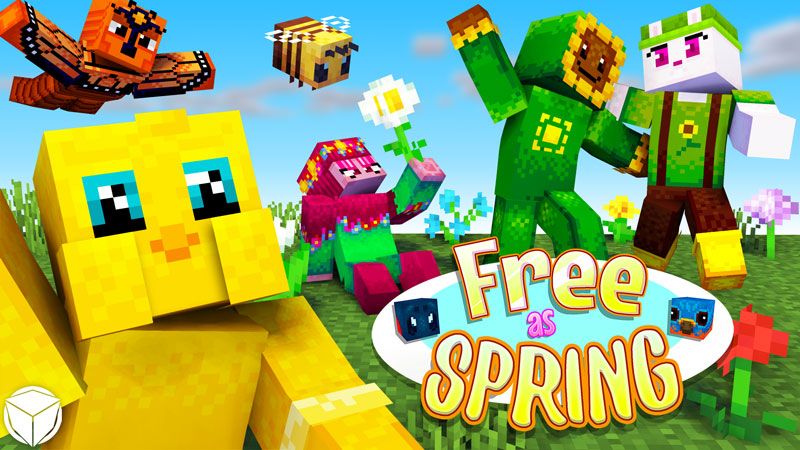 Free as SPRING on the Minecraft Marketplace by Logdotzip Free as SPRING on the Minecraft Marketplace by Logdotzip