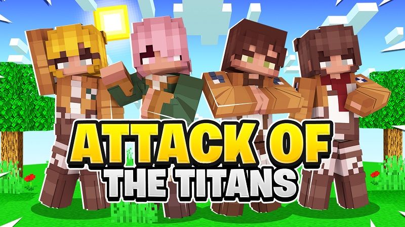 Attack of the Titans on the Minecraft Marketplace by Withercore