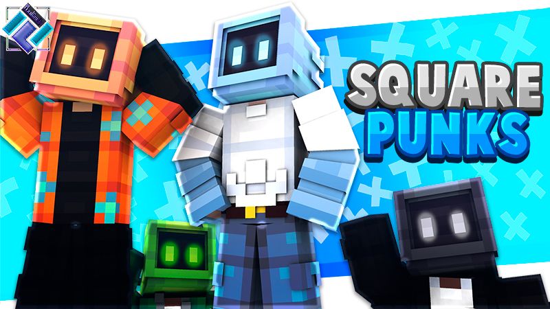 Square Punks on the Minecraft Marketplace by PixelOneUp