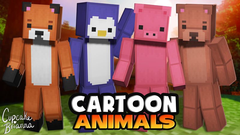 Cartoon Animals HD Skin Pack