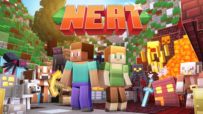 NEAT on the Minecraft Marketplace by CubeCraft Games NEAT on the Minecraft Marketplace by CubeCraft Games