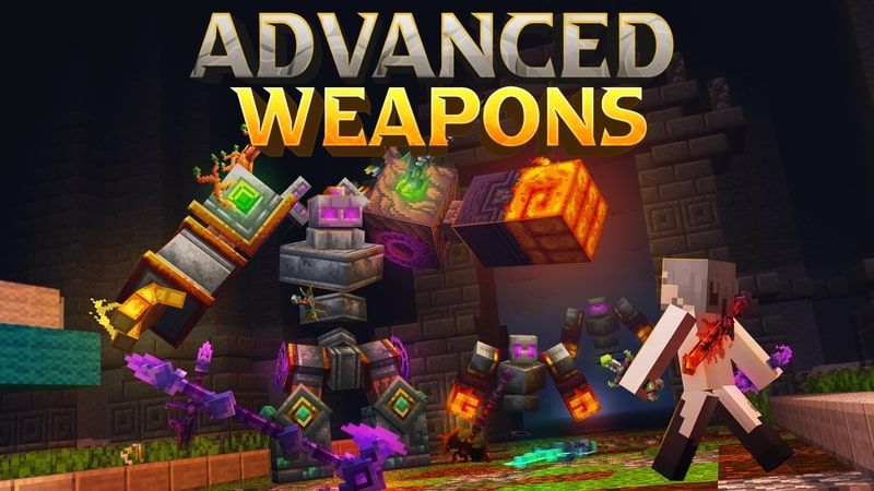 Advanced Weapons on the Minecraft Marketplace by Kubo Studios Advanced Weapons on the Minecraft Marketplace by Kubo Studios